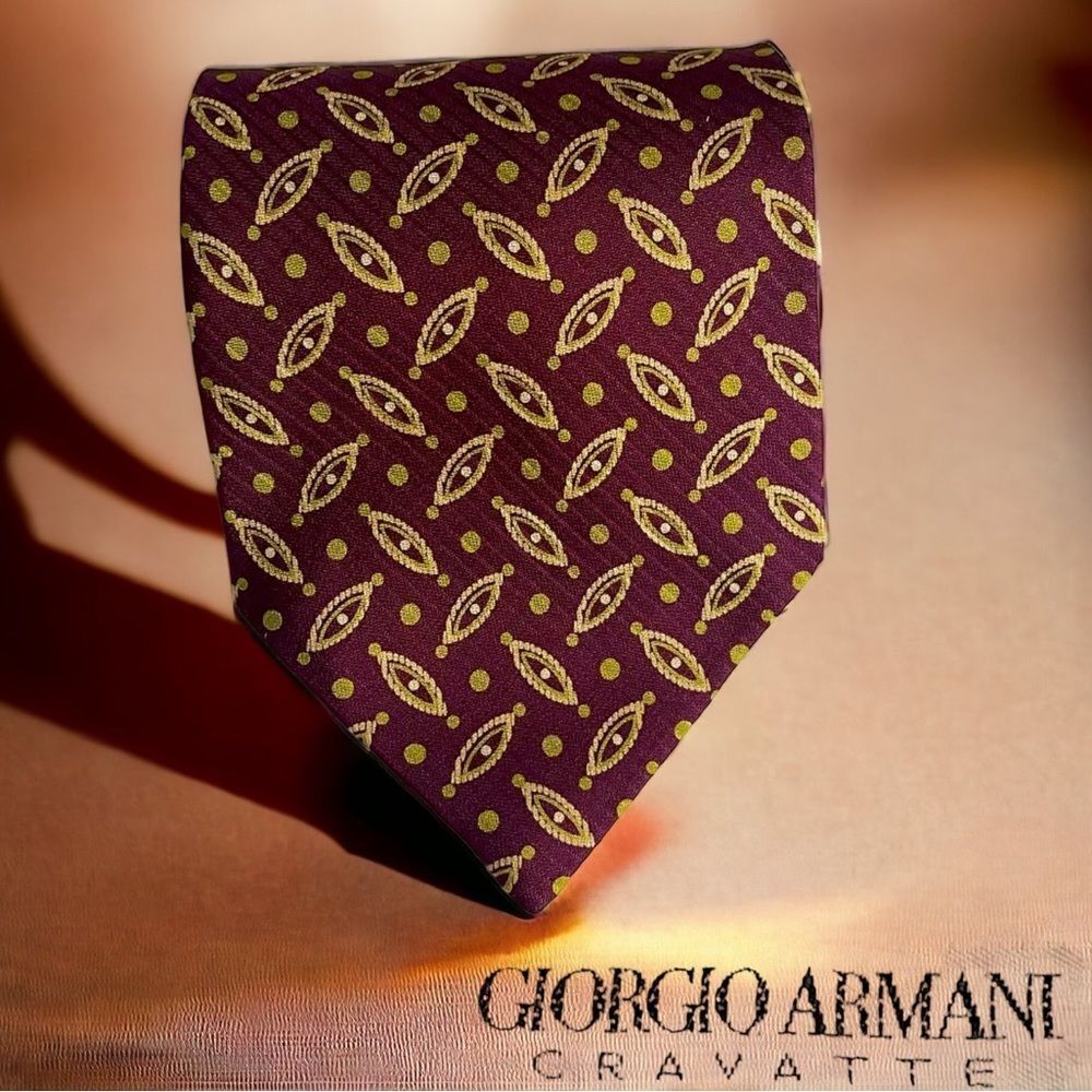 Giorgio Armani CRAVATTE Silk Tie